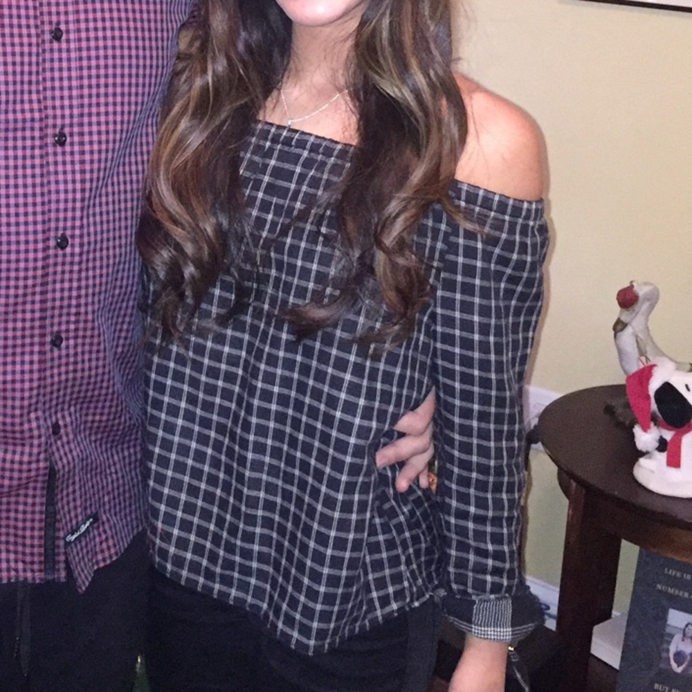 Madewell Off the shoulder blouse